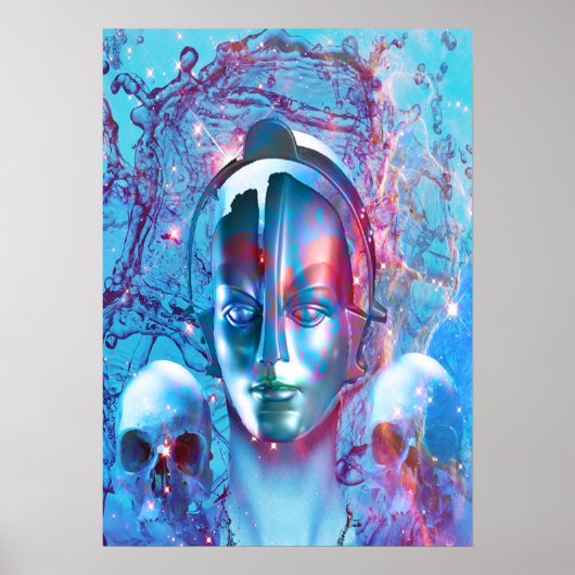 Robot Transcendentie Poster (Voorkant)