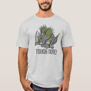 Robot Triceratops Dinosaur Tough guy T-Shirt