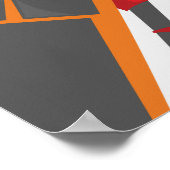 Robot Trio Kinder Groeigrafiek Poster (Hoek)