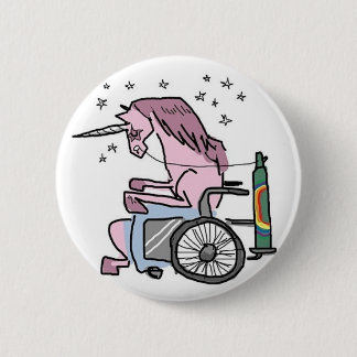 Robot Unicorn Attack in een BUTTON