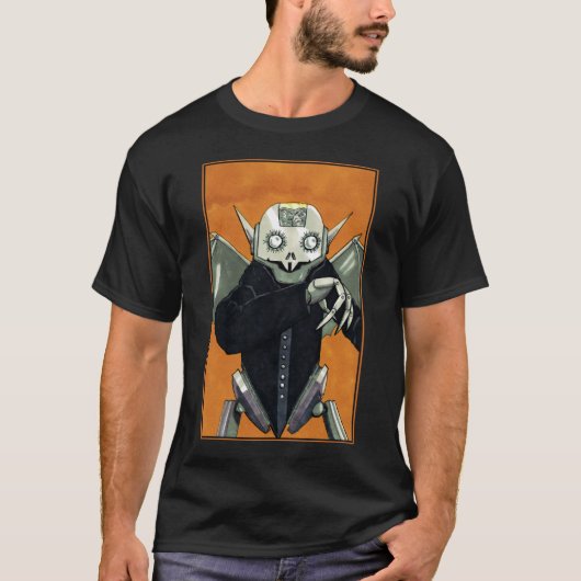 Robot Vampier T-shirt (Voorkant)