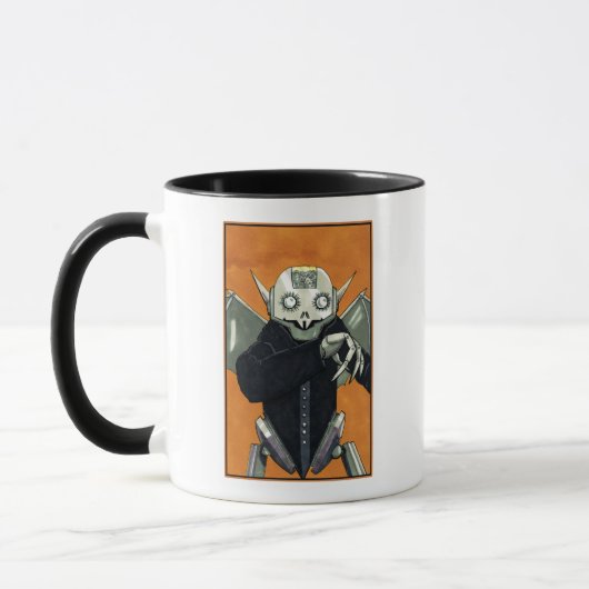 Robot Vampire Dracula mug (Gauche)