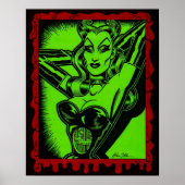 Robot Vampire Vixen Poster (Voorkant)