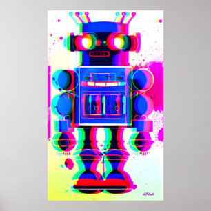 Robot Verdachte Nummer 4 Poster