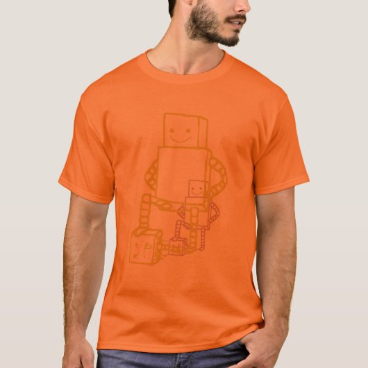 Robot Victory T-shirt (Voorkant)