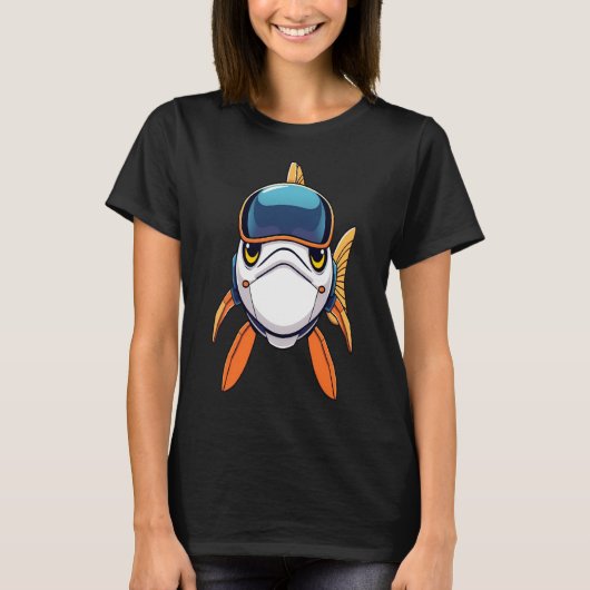 Robot Vis T-shirt (Voorkant)
