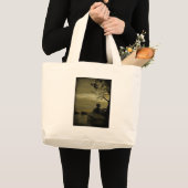 Robot Vissen Bag Grote Tote Bag (Voorkant (product))