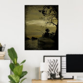 Robot Vist Poster (Thuiskantoor)