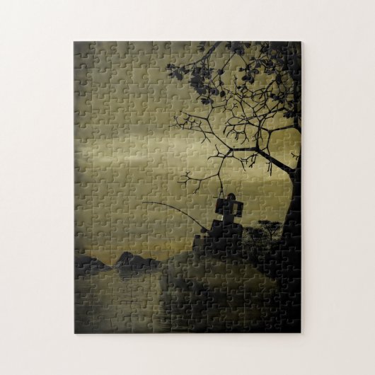 Robot Vist Puzzle Legpuzzel (Verticaal)