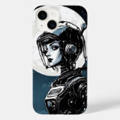 Robot Vrouw V Case-Mate iPhone Case (Achterkant)