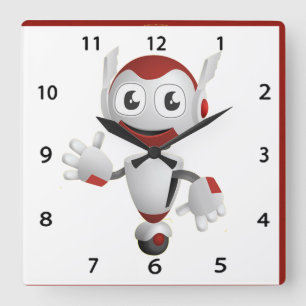 Robot Wall klok