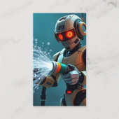 ROBOT WASH customer loyalty punch card (Voorkant)