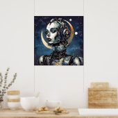 Robot Woman II Poster (Keuken)