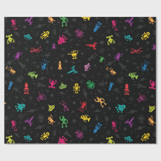 Robot Wrap Cadeaupapier