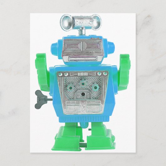 RoBoT X-16 Briefkaart (Voorkant)