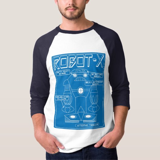 Robot-X T-shirt (Voorkant)