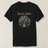 robotachtige geest t-shirt (Design voorkant)