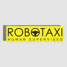 Robotaxi Driver "Yellow Cab" Gecontroleerde editie