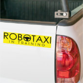 ROBOTAXI in de Bumpersticker Opleiding (Op Truck)