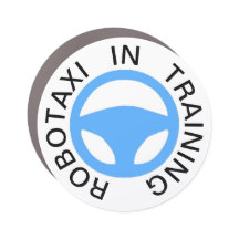 Robotaxi in trainingsauto Magnet