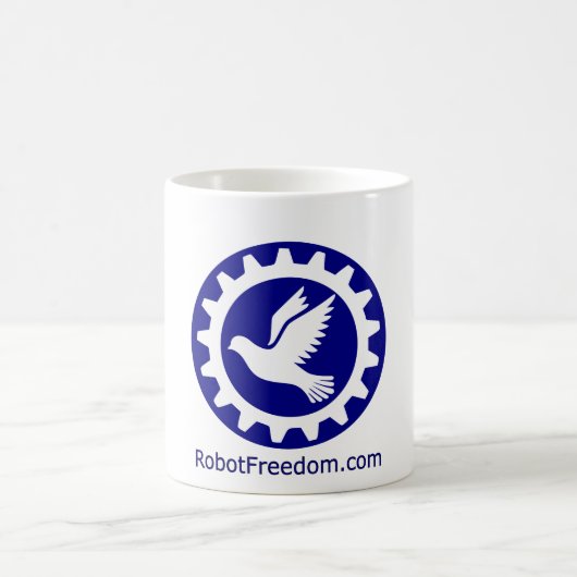 RobotFreedom.com Beker Koffiemok (Center)