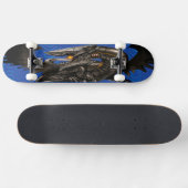Robotic Dragon epc blu Skateboard (Horizontaal)