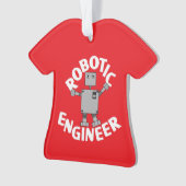 Robotic Engineer Robot Ornament (voorkant)