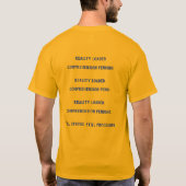 Robotic Processing Realiteitscheck T-shirt (Achterkant)