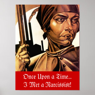Robotic Robot Narc Narcissist Abuse NPD Fairytale  Poster