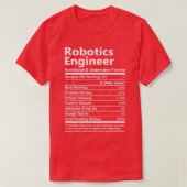 Robotica Engineer Nutritional and Undeni T-shirt (Design voorkant)