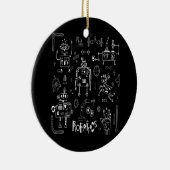 Robotica Engineer Technicus Funny  Robot Keramisch Ornament (Rechts)
