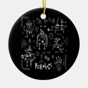 Robotica Engineer Technicus Funny  Robot Keramisch Ornament