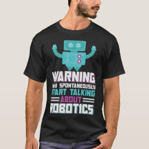 Robotica Engineering AI Autonome Robot Bouw T-shirt