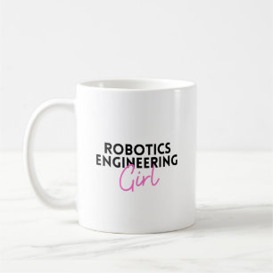 Robotica Engineering meisje Koffiemok