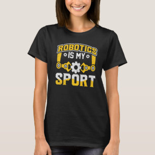 Robotica is mijn Sport Robot Mechanic 37 T-shirt