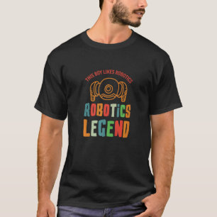 Robotica Legend Mechanic Engineer Robot T-shirt