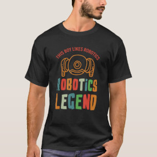 Robotica Legend Mechanic Engineer Robot T-shirt
