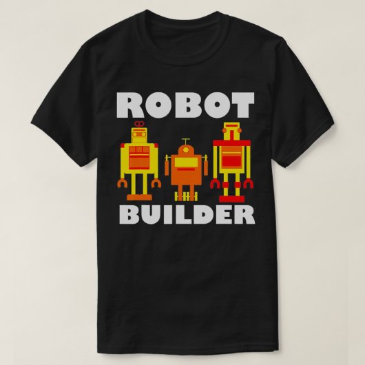 Robotica Robot Engineering Robot lover1 T-shirt (Design voorkant)