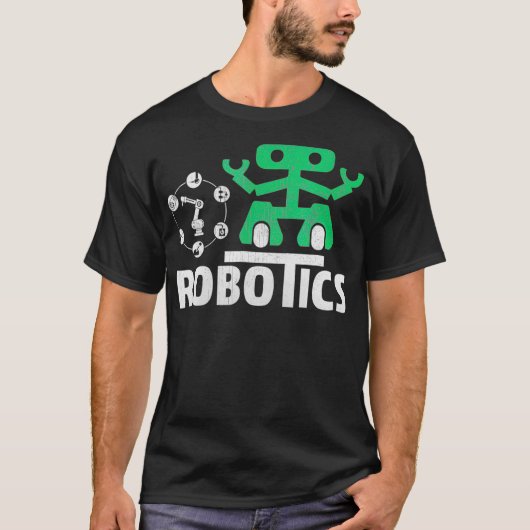 Robotica robot t-shirt (Voorkant)