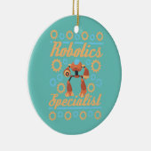 Robotica Specialist Robot Keramisch Ornament (Rechts)