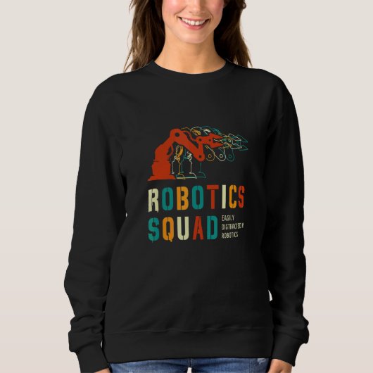 Robotica Squad Mechanic Robot Engineering Trui (Voorkant)