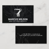 Robotica-technologie | Printplaat Visitekaartje (Voorkant / Achterkant)