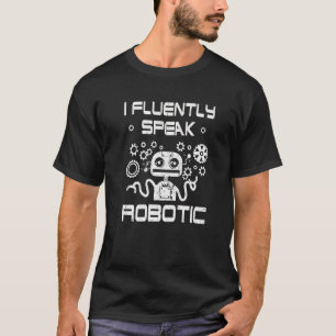 Robotica voor volwassen Mannen Robot C T-shirt