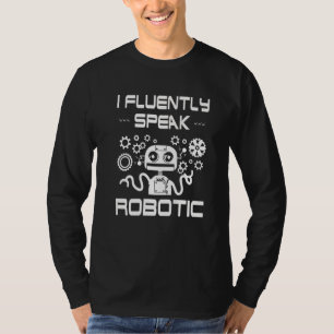 Robotica voor volwassen Mannen Robot Cyborg Machin T-shirt