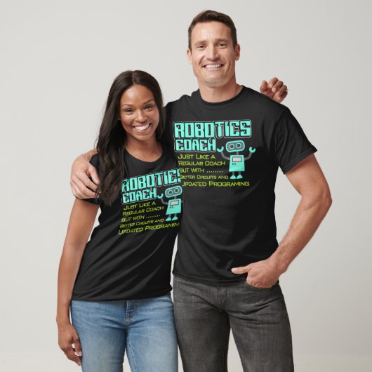 Roboticaklak met betere circuits en programma's t-shirt (Unisex)