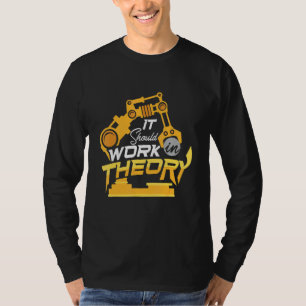 Roboticamachine die robot Robotics Engineering lee T-shirt