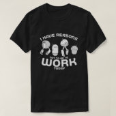 Robotics Engineering Robot Robotics Engineer 4 T-shirt (Design voorkant)