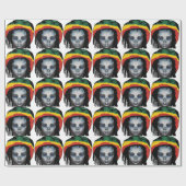 Robotics Rastafarian Cadeaupapier (Vlak)