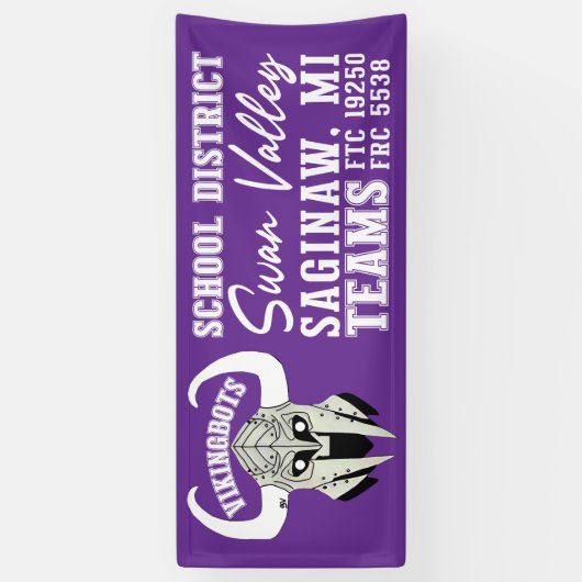 Robotics Team Banner  (Verticaal)