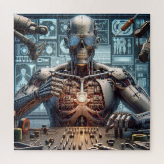 Robotingenieur Legpuzzel